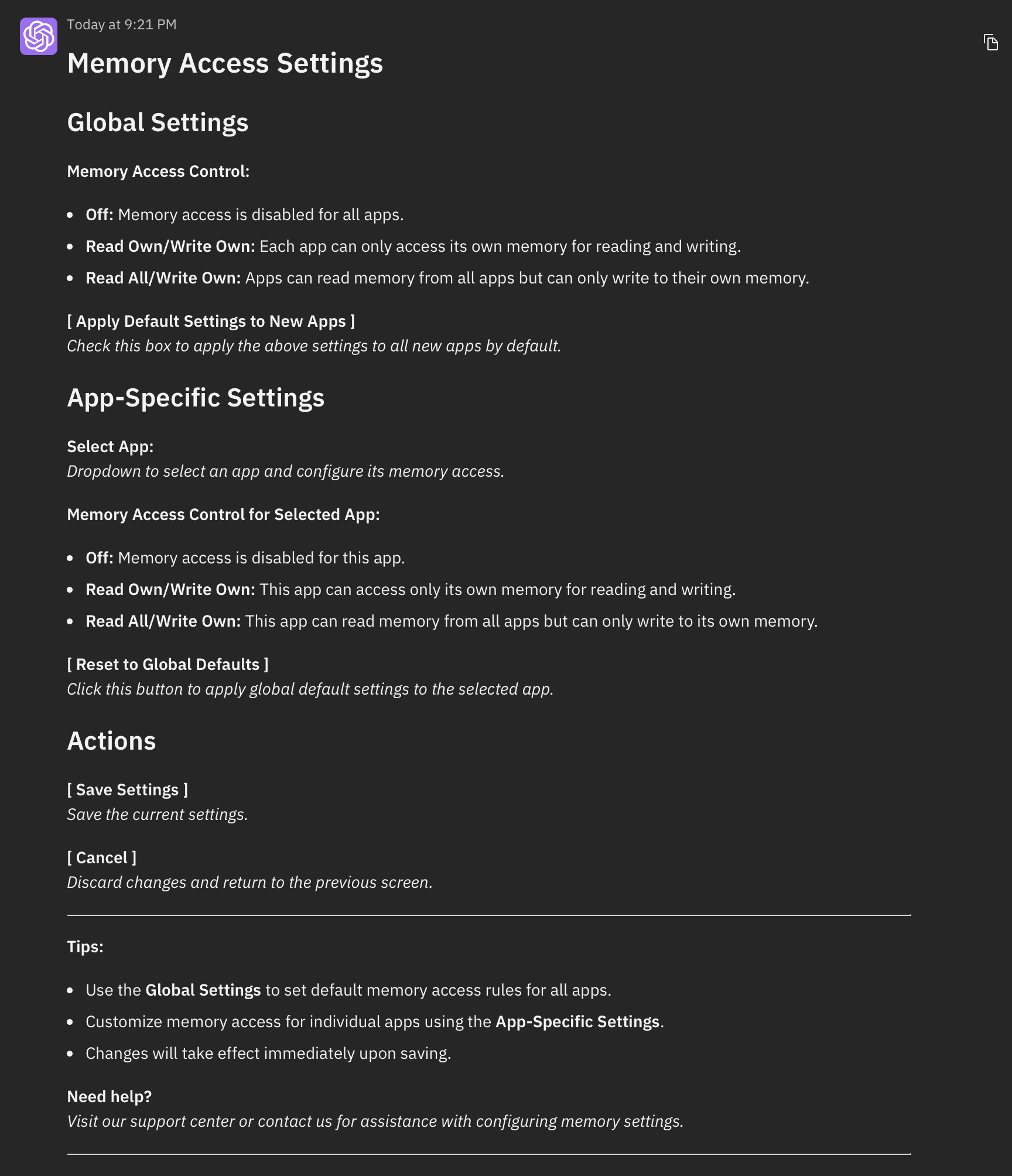 tekstbaseret UI-generator output